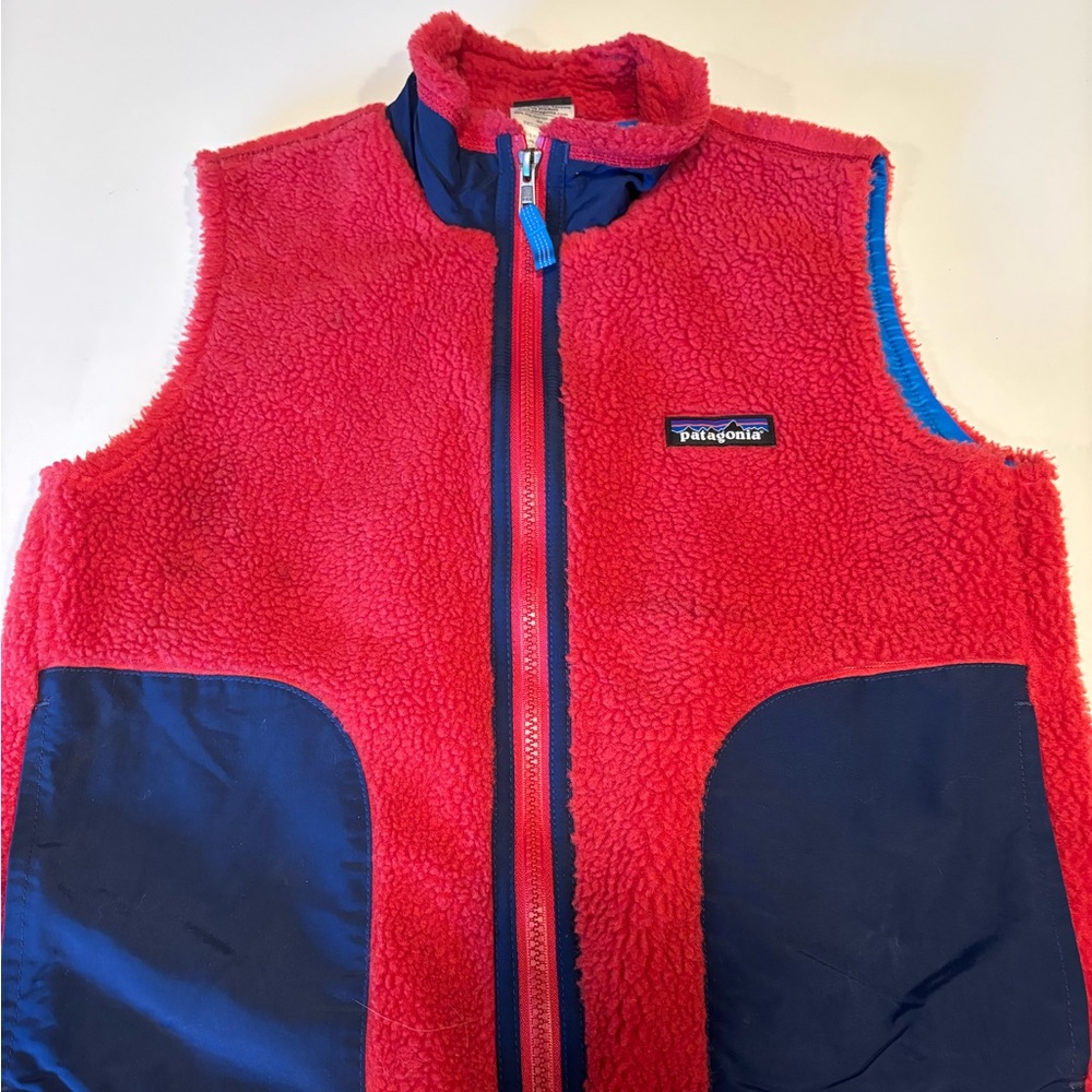 Patagonia kids fleece retro-x vest